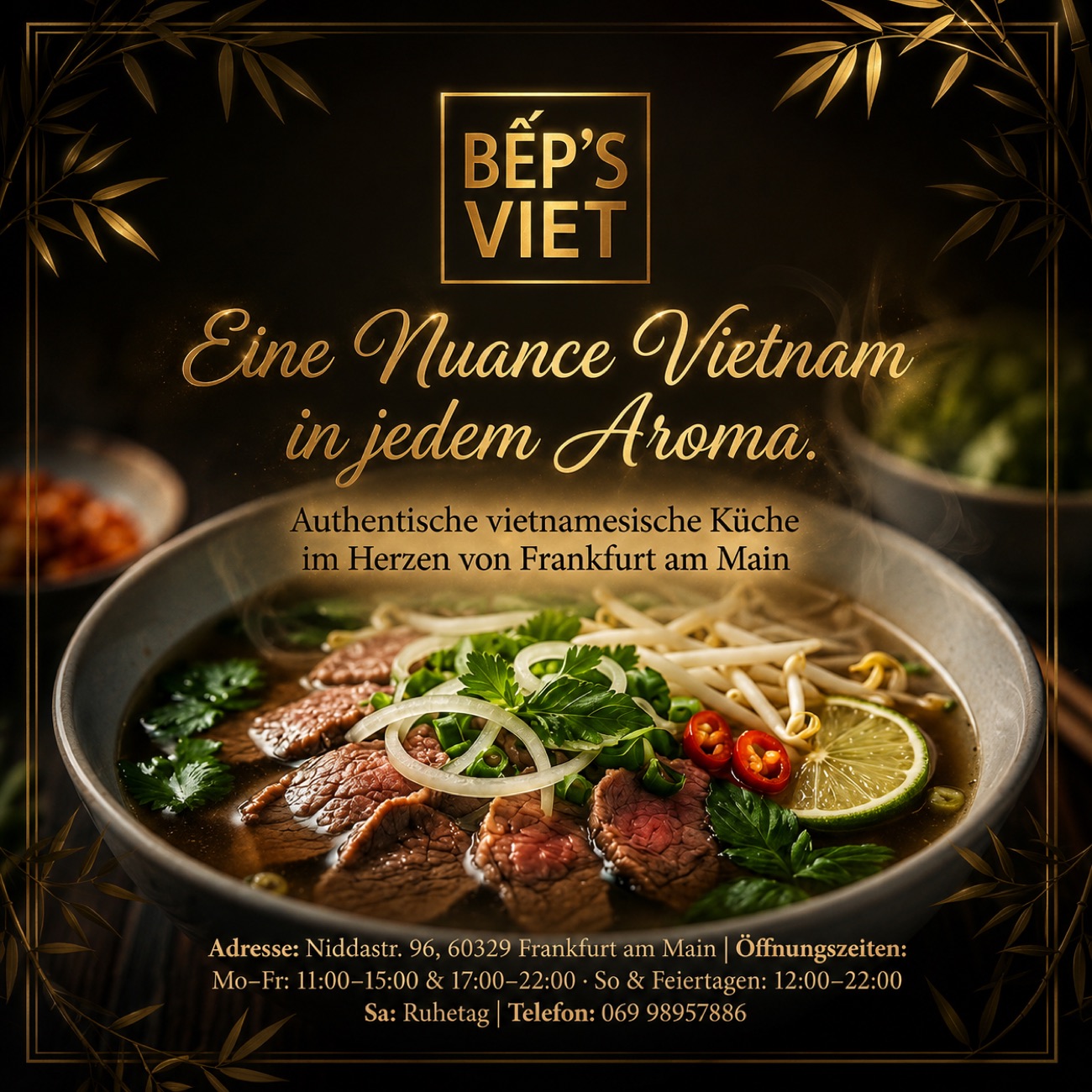 Bep's Viet Speisekarte — Seite 1